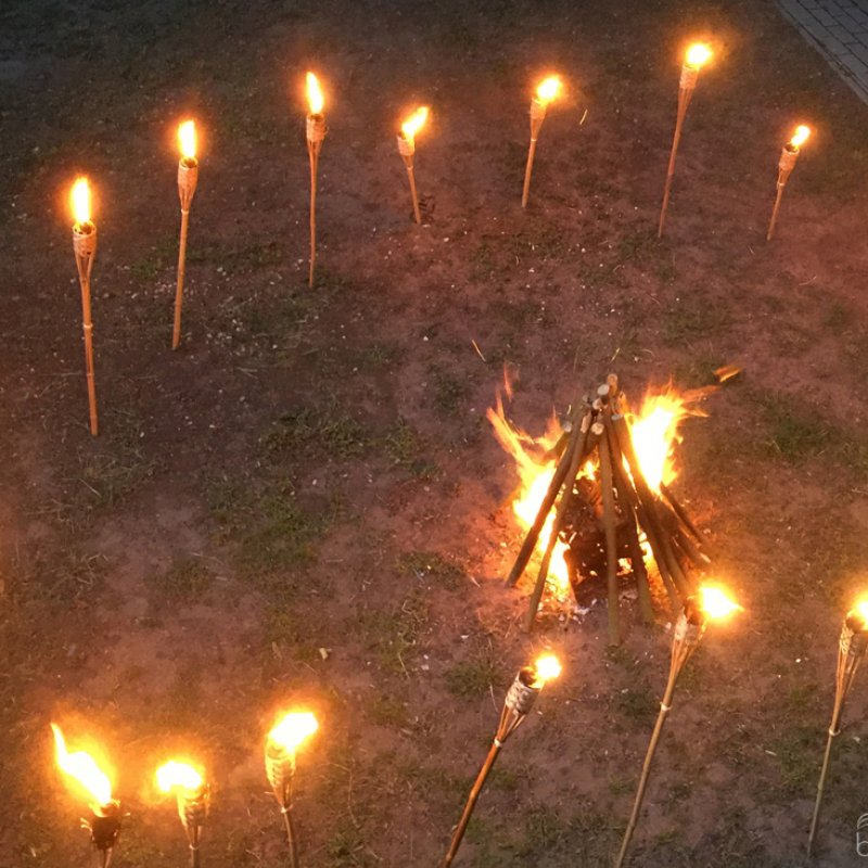 Trianon 100 . fáklyagyújtás15